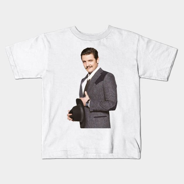 Pedro 1 Kids T-Shirt by lyndsiemark